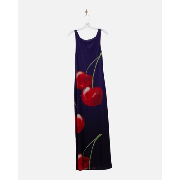 Muma World Luis Maxi Dress in Cherry Night Size S - Picture 5 of 9